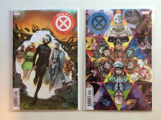 House of X 1 & 2 Cover A NM/NM,  X - Men S/H 6