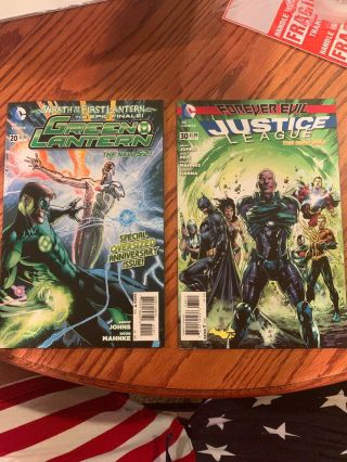Green Lantern 20 And Justice League 30 First Jessica Cruz