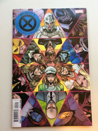 House of X 1 & 2 Cover A NM/NM,  UNREAD X - Men S/H 4