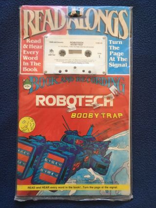 Robotech - Booby Trap Read Along Book & Cassette,  Peter Pan Macross