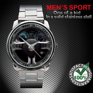 2013 Ford Mustang Steering Wheel Sport Metal Watch