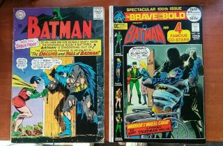Dc Batman Comics 100 175 359 Iinage Bookjack Kelly Tribute 1917 - 94 Detective
