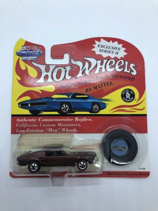 Hot Wheels Redline Vintage Custom Mustang Brown