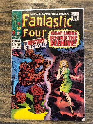 Fantastic Four 66 1967 Gd 2.  0