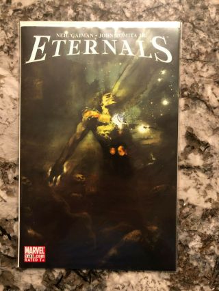 Eternals (2006) 1 - 7. ,  Sketchbook,  Vf - Nm,  Marvel Neil Gaiman,  Romita Jr. ,  Mcu