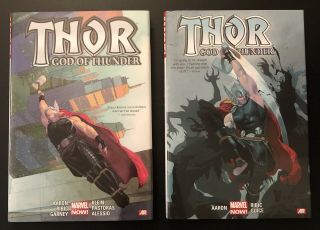 Marvel Thor God Of Thunder Hc Vol 1 - 2 Complete Series