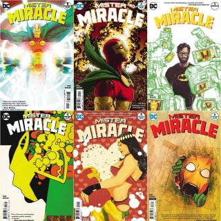 Mister Miracle 1 2 3 4 5 6 7 8 9 10 11 12 Comic Set 1st Vision Tom King Mr Movie