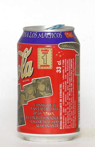 2002 Coca Cola Can From Spain,  Harry Potter (1)