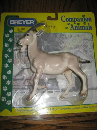 Breyer 1521 Companion Animals Tan / Fawn Colored Goat - Made 2002 - 2004 Only
