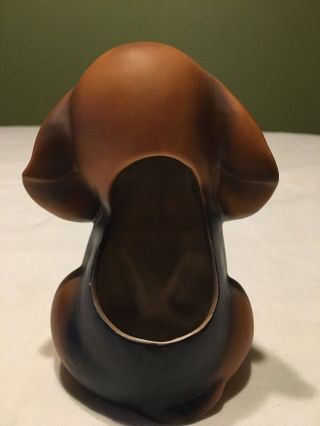 Vintage Beagle Dog Planter Vase Norlean’s 5 1/2” 3