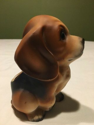 Vintage Beagle Dog Planter Vase Norlean’s 5 1/2” 4