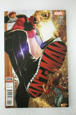 The Astonishing Ant - Man 6 1st Cassie Lang As Stinger First Print 2016