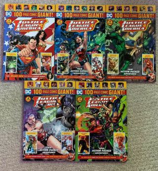 Justice League Of America 100 - Page Giant Comics Walmart Dc 2018 Issues 1 3 5 6 7