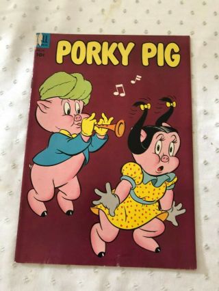Porky Pig - 32,  33,  34,  36,  37,  37 - 1954 DELL Warner Bros.  10 Cent Comic 7