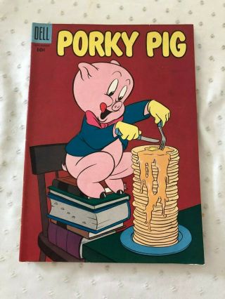 Porky Pig - 38,  39,  40,  41,  42,  43 1955 DELL - Warner Bros.  10 Cent Comic 4