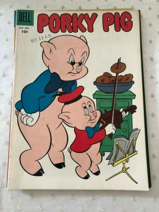 Porky Pig 44,  45,  46,  47,  48,  49 - 1956 - DELL Warner Bros.  10 Cent Comic 4