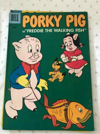Porky Pig; 50,  51,  52,  53,  54,  55 - 1957 - DELL Warner Bros.  - 10 Cent Comic 6
