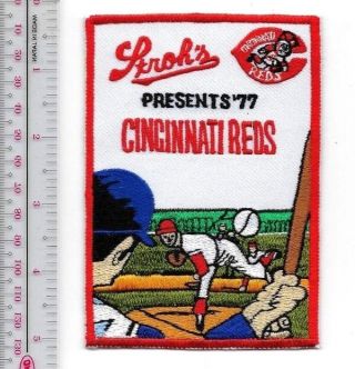 Beer Baseball Cincinnati Reds & Stroh 