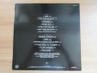 STARSHIP Greatest Hits Ten Years and Change 1979 1991 RARE Korea Orig Vinyl LP 3