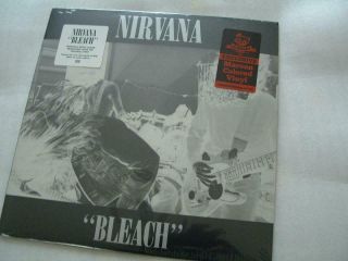 Nirvana Bleach,  Ltd Edit Numbered Colour Vinyl,  Factory
