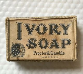 Vintage Ivory Soap Bar Large Size By Procter & Gamble Package