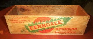 Ferndale American Process Cheese Box Brooklyn,  York