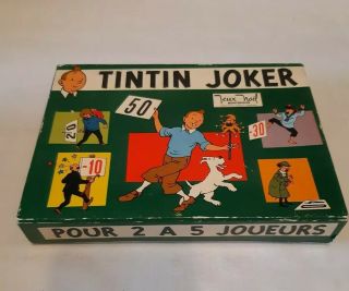 Tintin Joker Game,  Jeux Noël,  Montbrison