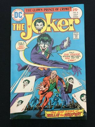 The Joker 2 The Clown Prince Of Crime July 1975 Dc
