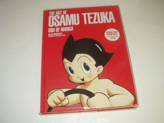 The Art Of Osamu Tezuka: God Of Manga Hardcover Astroboy Helen Mccarthy W/ Dvd