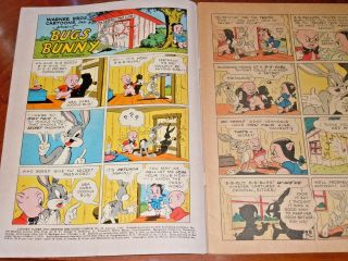 LOONEY TUNES MERRIE MELODIES 39 (1945) VG - F (5.  0) cond.  BUGS BUNNY PORKY PIG 5
