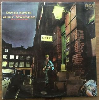 David Bowie - Ziggy Stardust - 1st Press.  Titanic Credit.  No Mainman Text.  Ex.
