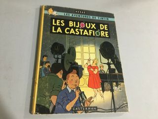 Tintin Les Bijoux De La Castafiore Eo De 1963 French B34 Hergé Bd