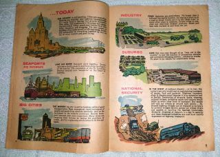 1950 ' s The Pure Oil Co - THE AMERICAN FRONTIER Comic Book 5