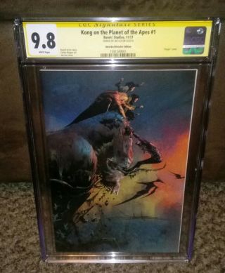 Kong On The Planet Of The Apes 1 Jae Lee 1:30 Variant Cgc 9.  8