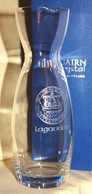 Lagavulin Islay Crest Single Malt Scotch Whisky Glencairn Water Carafe