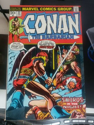 Conan The Barbarian 23 (1973) 1st App Red Sonja