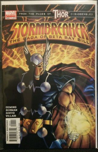 Marvel Stormbreaker The Saga Of Beta Ray Bill 1 Vf,  - Nm