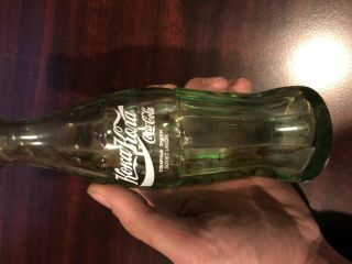 Vintage Coca Cola Koka Kola Bottle Bulgaria Thick Green Old Cap Style