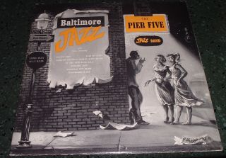 Extremely Rare Gene Franklin’s Pier Five Jazz Baltimore W/tom Delaney Lp Nm 1956