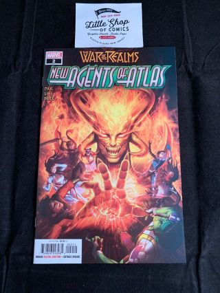 War Of The Realms Agents Of Atlas 2 Nm 1st Print 1st Sword Master Marvel
