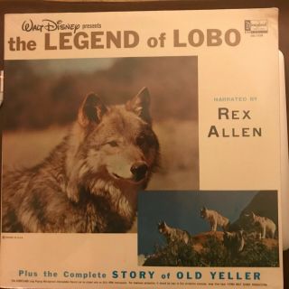 - Walt Disney ' s Old Yeller Vinyl LP - Disneyland Records 2