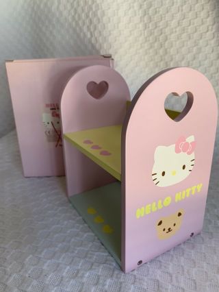 2004 Hello Kitty Mini Trinket Shelf Pink Sanrio