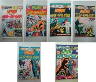 Superboy And Legion Of - Heroes Bronze Age 208,  209,  210,  211,  212,  215