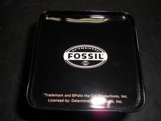 Fossil Felix the Cat Ll - 1437 Limited Edition 0285/10000 Wrist Watch Leather Band 4