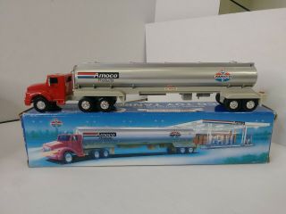 1994 Amoco Toy Tanker Battery Operated Lights And Dual Sound Limited Edition