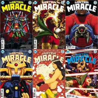 Mister Miracle 1 2 3 4 5 6 7 8 9 10 11 12 Comics Set 1st Print Tom King Mr Movie