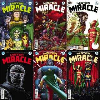 MISTER MIRACLE 1 2 3 4 5 6 7 8 9 10 11 12 Comics Set 1st Print Tom King Mr Movie 2