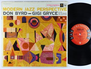 Don Byrd & Gigi Gryce - Modern Jazz Perspective Lp - Columbia 6 - Eye Mono Dg Vg,