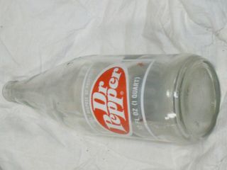 Vintage Dr Pepper Soda Bottle - Liberty Bell Commemorative 1976