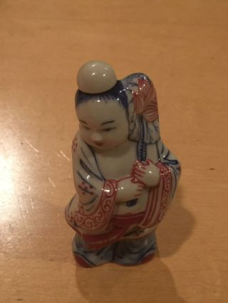 Chinese Antique Porcelain Or Ceramic Snuff Bottle
